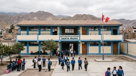 Fachada del Colegio Santa María